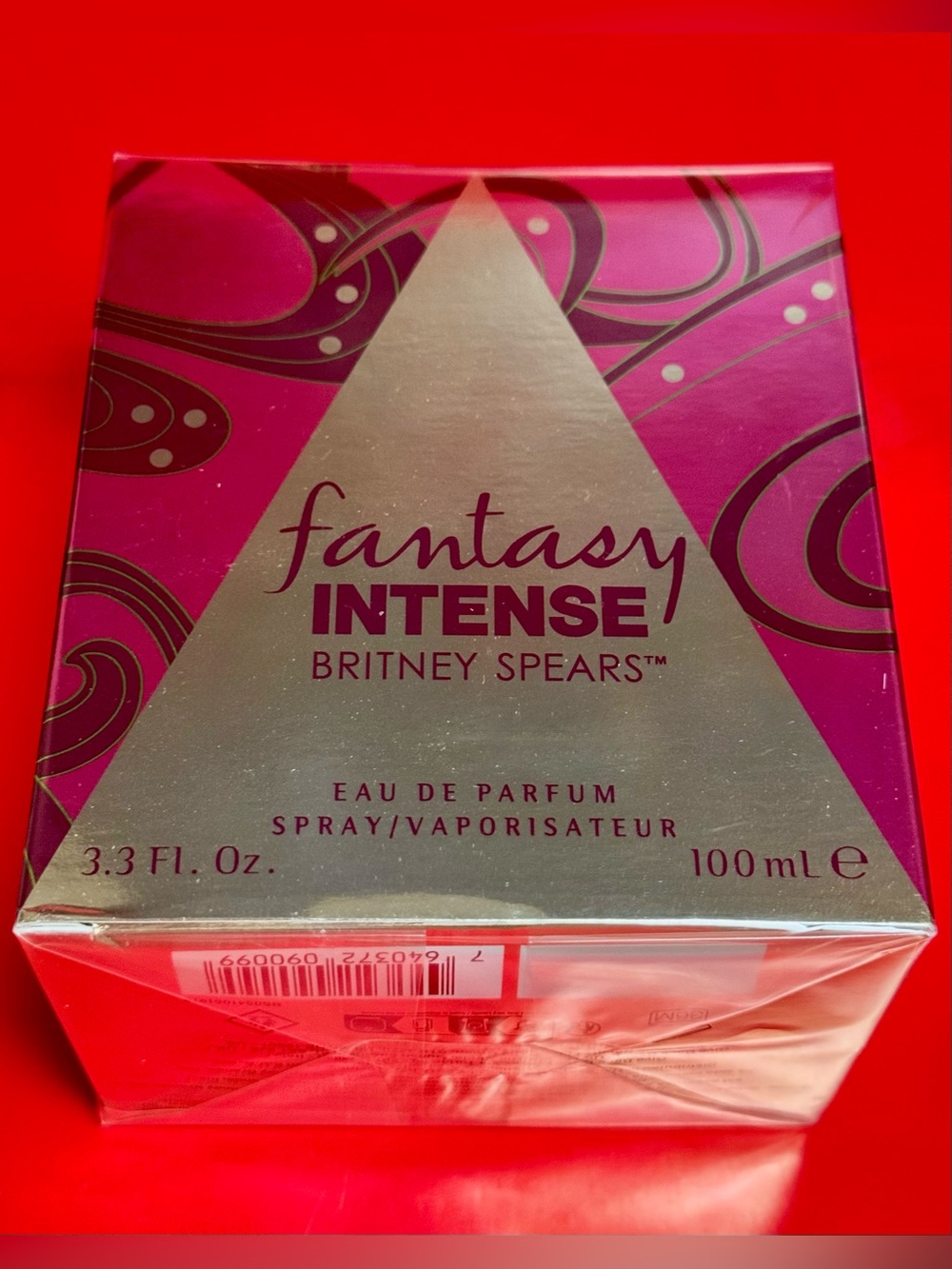 Britney Spears Fantasy Intense Perfume Fragrance 3.3 fl oz / 100 mL New & Sealed